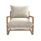 RealRooms Mika Upholstered Sling Accent Chair