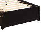 Lit plateforme jumeau avec 2 tiroirs de rangement et une tête de lit – 79,5" L x 41,8" l x 37,4" H