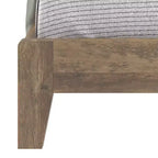 Lit plateforme King Size avec tête de lit et sommier à lattes LVL – 217,3 cm P x 208,6 cm L x 100,5 cm H, Chêne noueux