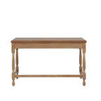 Bureau traditionnel en bois avec 1 tiroir central – 47,5" L x 23" P x 29" H