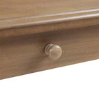 Bureau traditionnel en bois avec 1 tiroir central – 47,5" L x 23" P x 29" H
