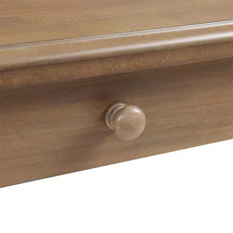Bureau traditionnel en bois avec 1 tiroir central – 47,5" L x 23" P x 29" H
