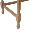 Bureau traditionnel en bois avec 1 tiroir central – 47,5" L x 23" P x 29" H