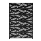 Brise-vue triangulaire en acier galvanisé pour usage intérieur et extérieur