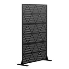 Brise-vue triangulaire en acier galvanisé pour usage intérieur et extérieur