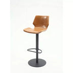 Tabouret de bar pivotant pneumatique réglable en hauteur – Assise 44 cm L x 50,8 cm P, Hauteur 52-77 cm