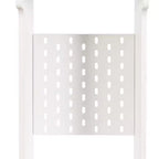 Meuble de rangement haut avec 2 tiroirs et portes vitrées – 180 cm H x 35 cm l x 35 cm P