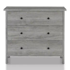 Commode à 3 tiroirs avec glissières métalliques et dispositif anti-basculement – 74 cm (H) x 85 cm (l) x 40 cm (P)