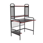 iCarus Mesh Gaming Desk with Wood Desktop - X Rocker