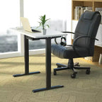 Bureau debout électrique réglable en hauteur – 119 cm L x 61 cm P, Plage de hauteur 70-120 cm