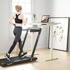 Bureau debout électrique réglable en hauteur – 119 cm L x 61 cm P, Plage de hauteur 70-120 cm