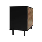 Meuble d'appoint de style Mid-Century avec 2 étagères ouvertes